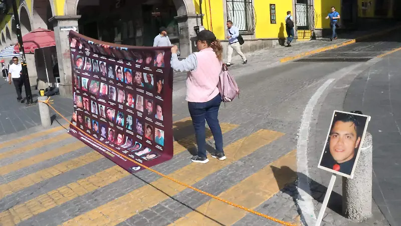 Colectivos de búsqueda en Xalapa durante bloqueo 